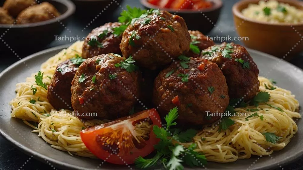 کوفتۀ ایرانی: گوشت قیمه ای با طعم تازه در سبک مینیمالیستی