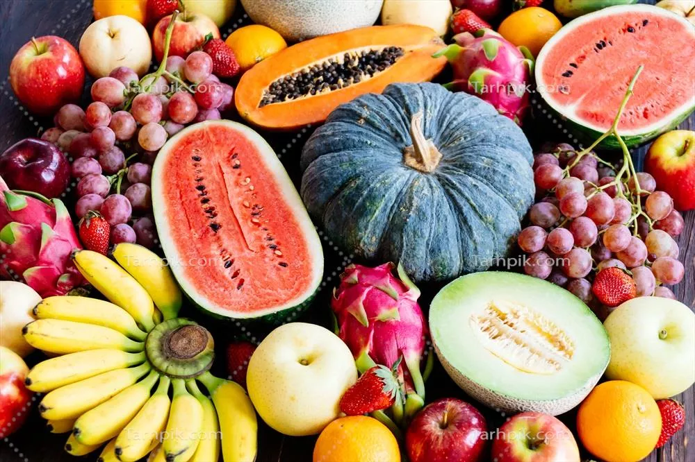 متنوع و مخلوطی از میوه‌ها برای لذت بردن و سلامتی