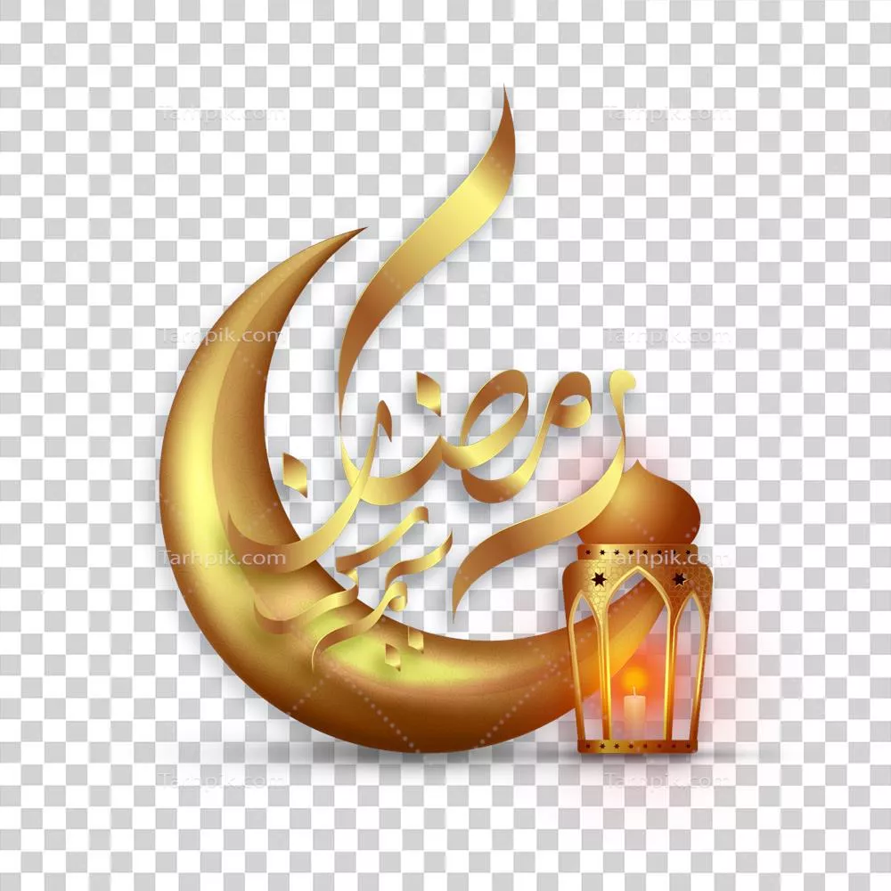 طراحی اسلامی تبریک عید با هلال ماه و زیبایی های آن