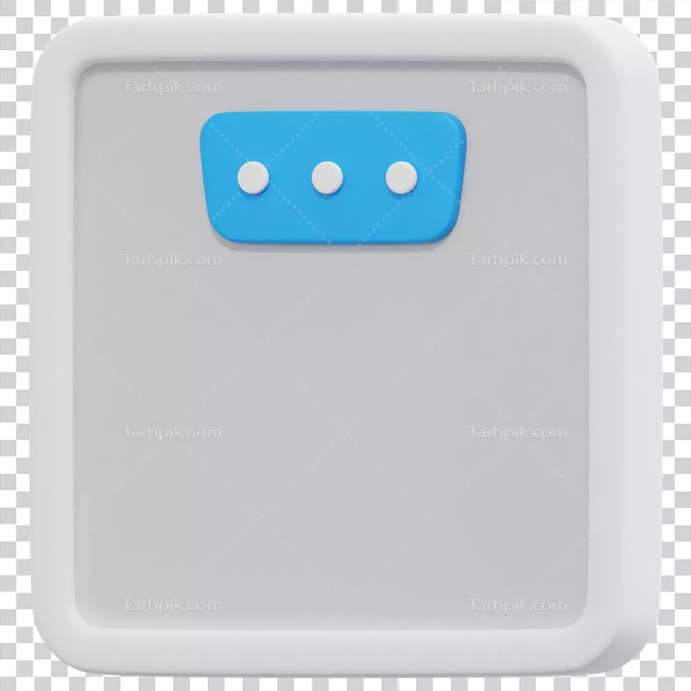 تصویرسازی نماد مقیاس سهبعدی با کیفیت بالا و جذاب