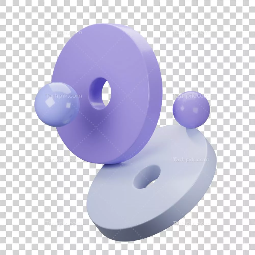 زینتهای انتزاعی سه بعدی با الهام از طراحی ممفیس