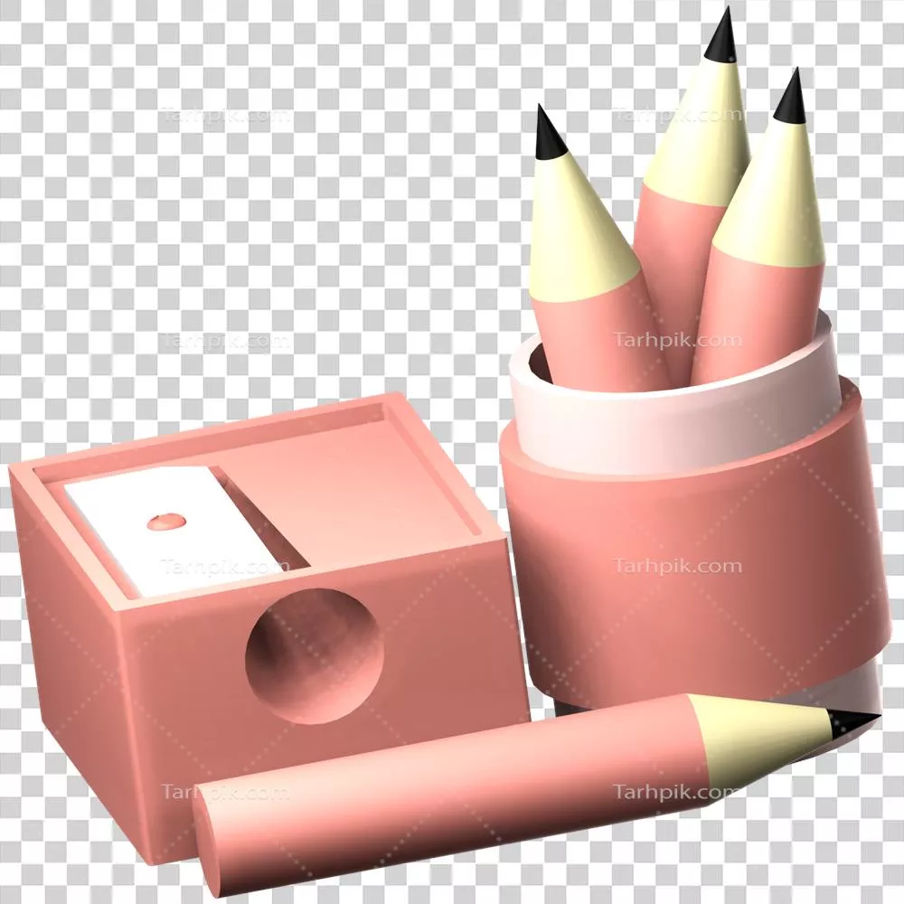 آیکون سه‌بعدی مداد: نماد خلاقیت و طراحی در فضای مجازی