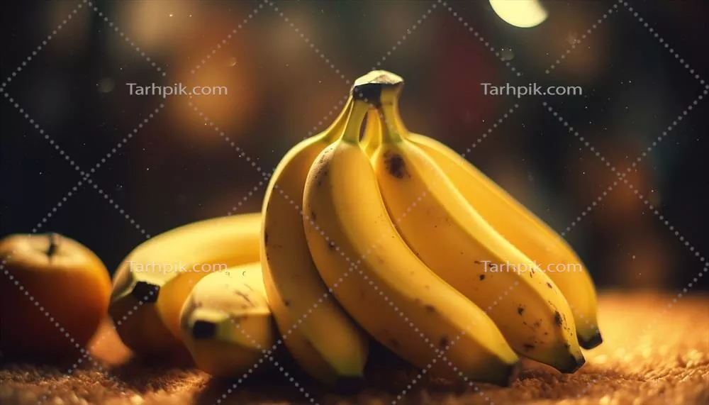 موز تازه و رسیده، گزینه‌ی سالمی برای میان‌وعده که با کمک هوش مصنوعی تولید شده است