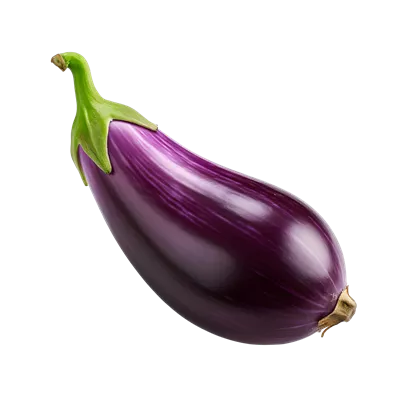 بادمجان تازه و درخشان با طراحی هوش مصنوعی و تکنیک های مدرن