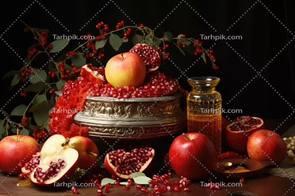 رأس السنة یهودی: نمادها و سنت‌ها برای جشن سال نو یهودی شامل سیب، انار و عسل