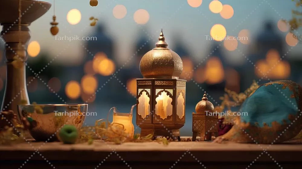 تصاویر پس زمینه شاد برای عید قربان با استفاده از هوش مصنوعی تولید شده