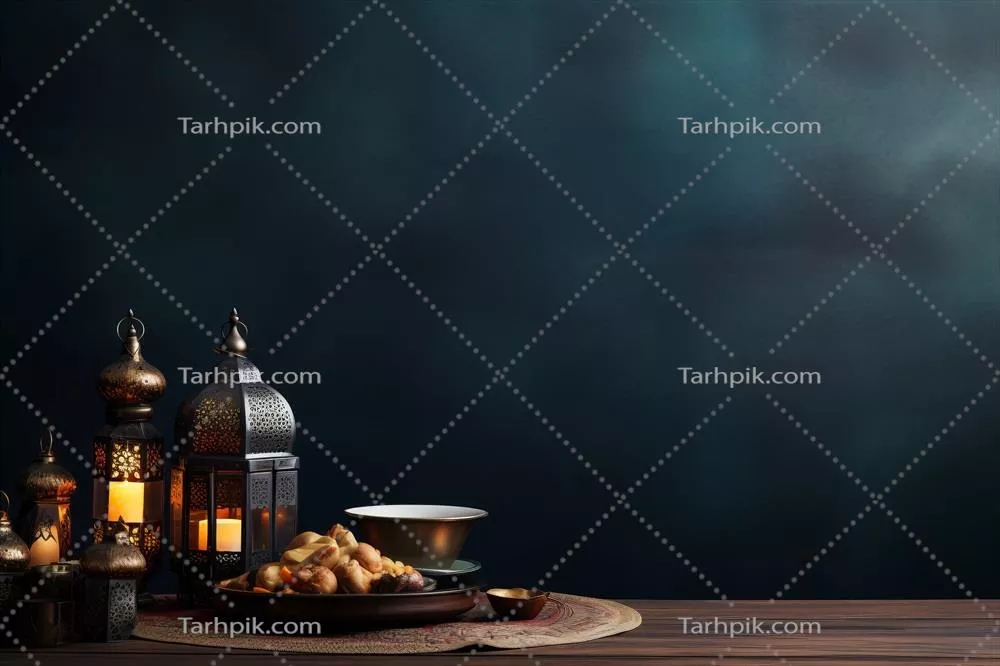 سفره افطار رمضان: طراحی و ایدههای خلاقانه با فضای مناسب برای متن