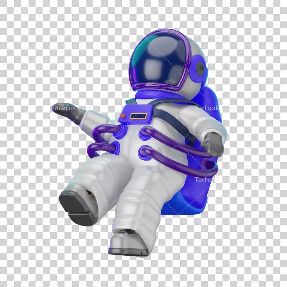 تصاویر سه‌بعدی از فضانوردان و اجرام فضایی در کهکشان