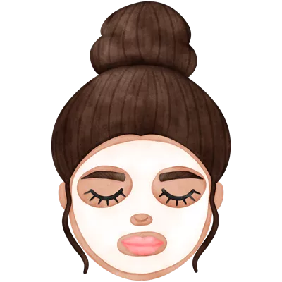 ماسک صورت زنانه برای آرامش و خودمراقبتی در اسپای خانگی