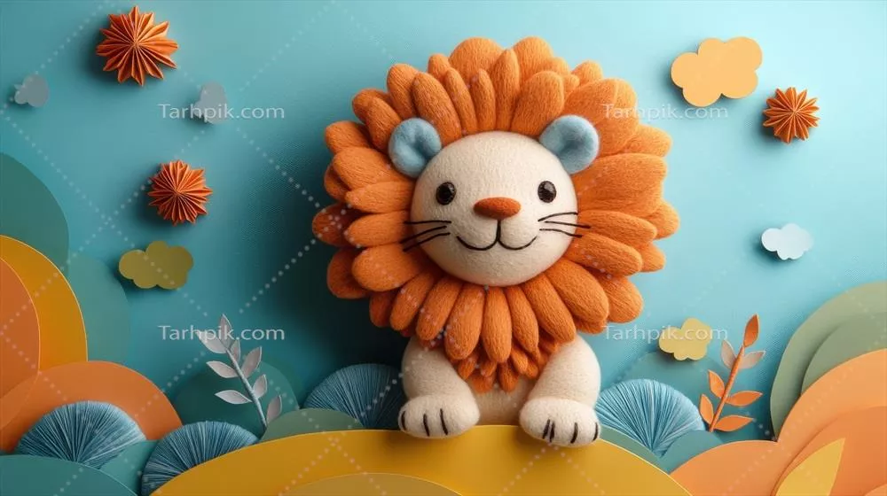 اسباب بازی جذاب لئو صدای فلت دست ساز با پس زمینه رنگارنگ برای دکور و صنایع دستی کودکان