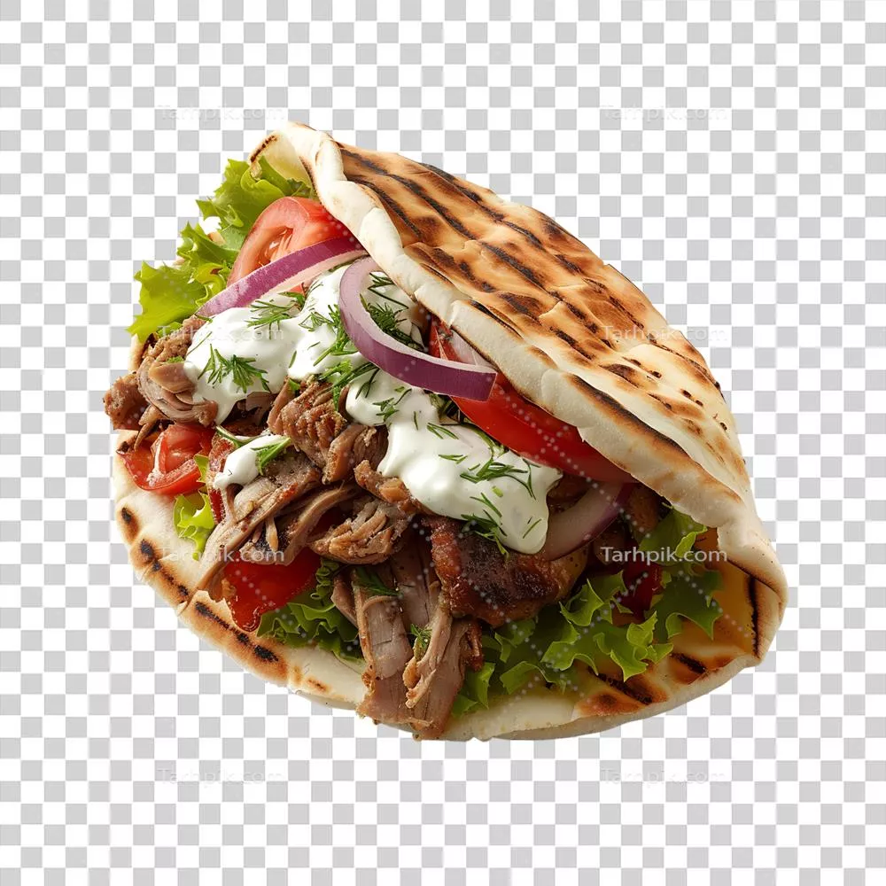 پیتا با گوشت و سبزیجات، غذایی لذیذ و محبوب در خاورمیانه