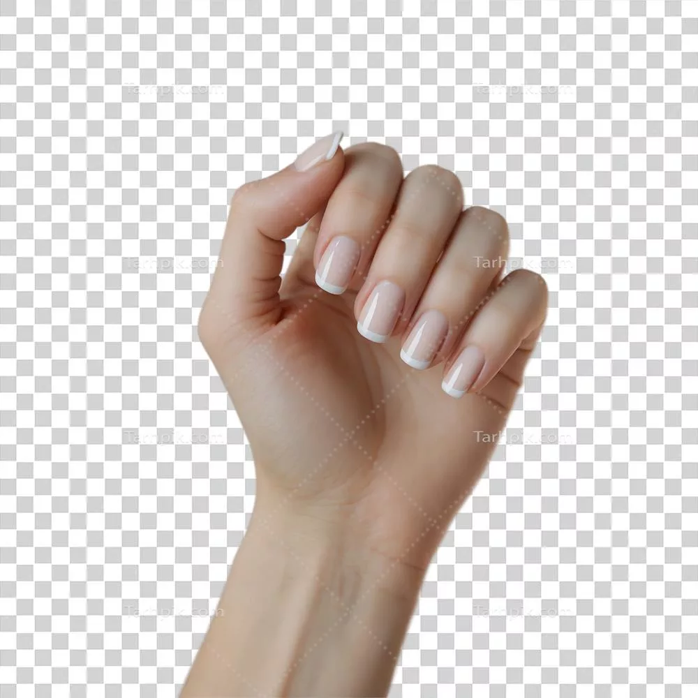 قدرت و توانمندی زنان از طریق ژست مشت با لاک ناخن فرانسوی