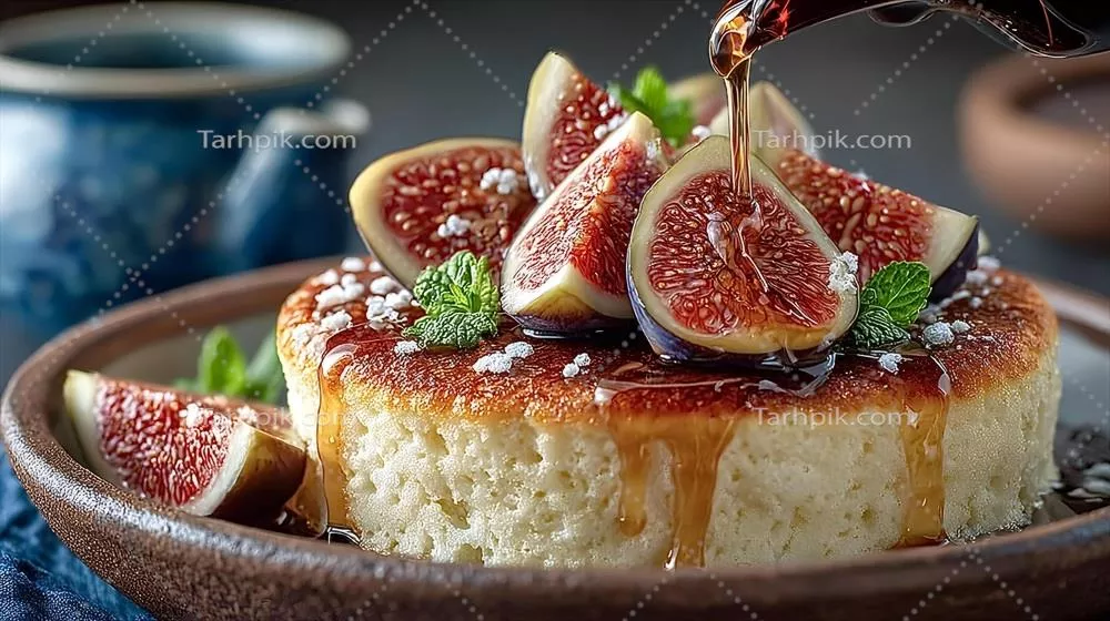 دستور تهیه پنکیک با تزیینات خوشمزه انجیر برای سال 2023