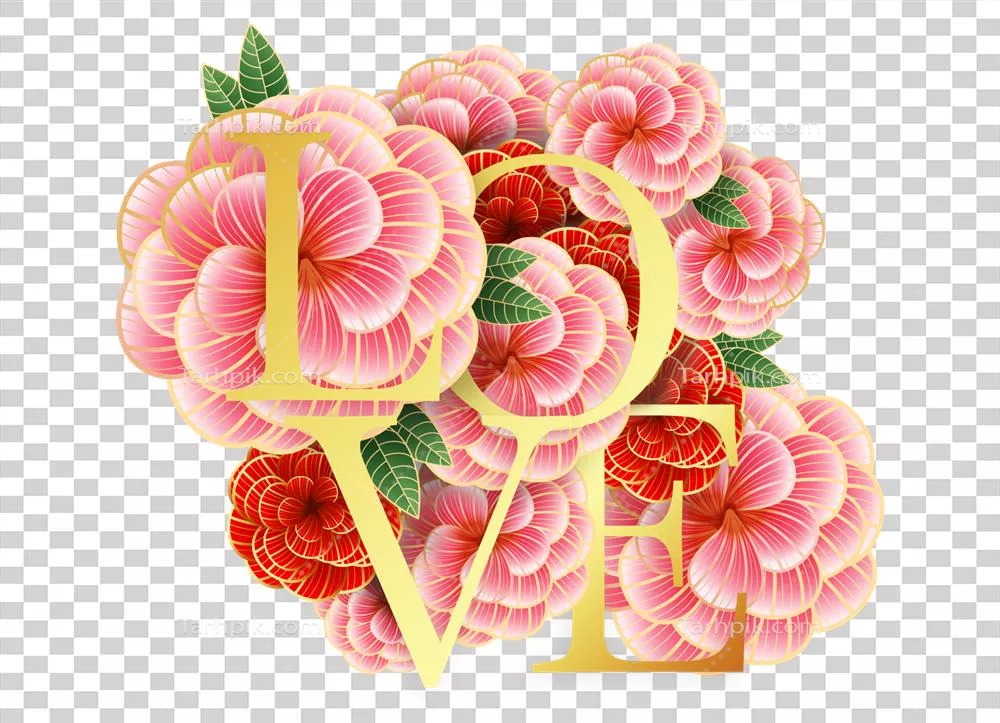 بهار عشق: زیبایی گل‌ها و گل‌آرایی خطی در عشق و گل‌ها