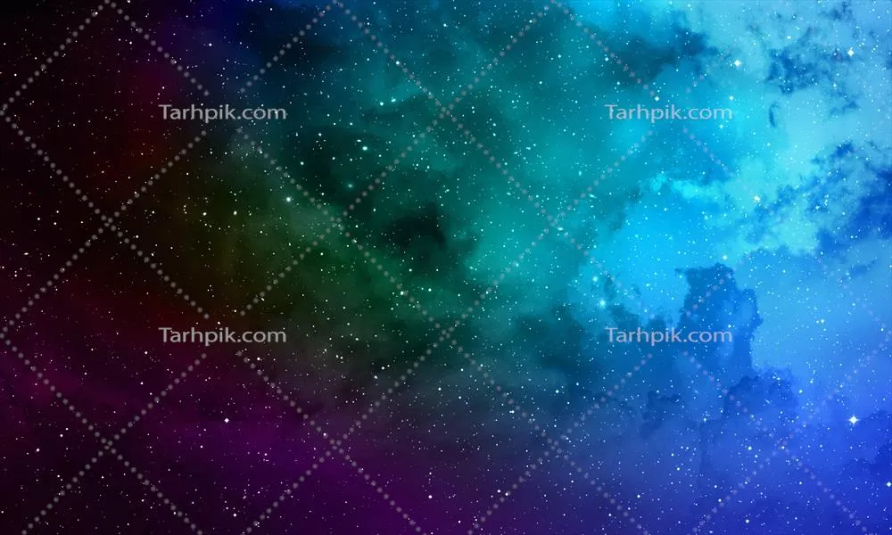 ماه و فضای عمیق: کاوش در عظمت کیهان و زیبایی‌های آسمانی