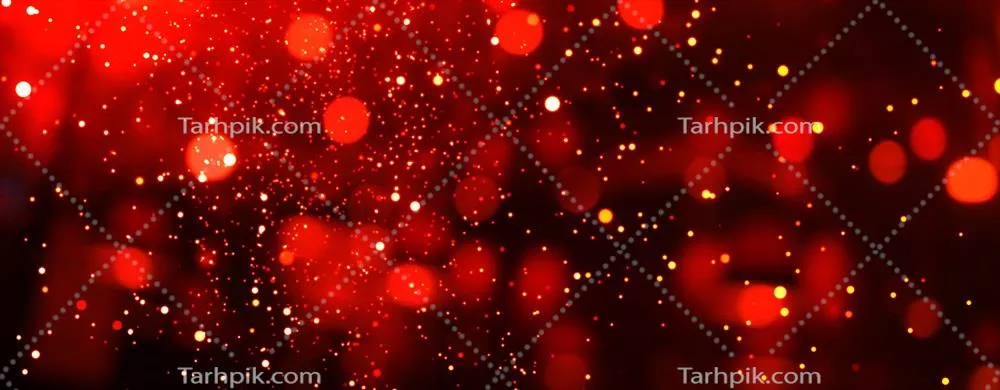 پسزمینه درخشان و محو کریسمس و نورهای جشن سال نو با جلوههای هنری