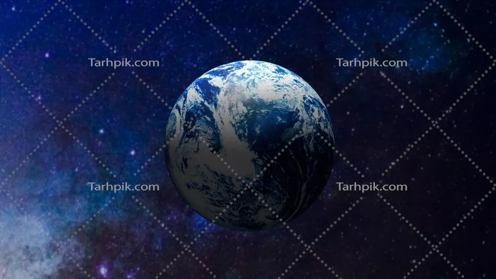 مدل سه‌بعدی زمین در فضا برای کسب و کار یا مفهوم علمی