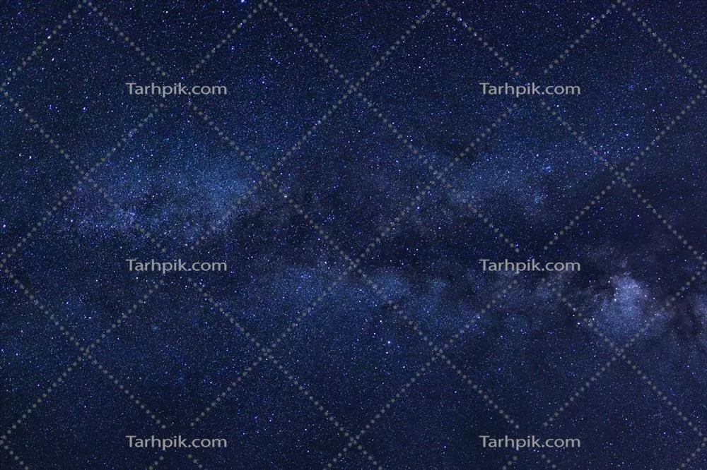 کهکشان راه شیری با ستارهها و غبار فضایی در جهان هستی