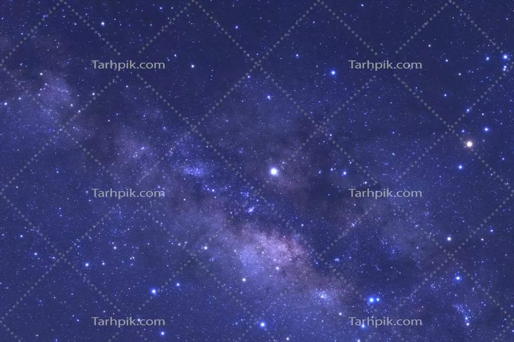 کهکشان راه شیری و ستارهها و غبار فضایی در جهان هستی