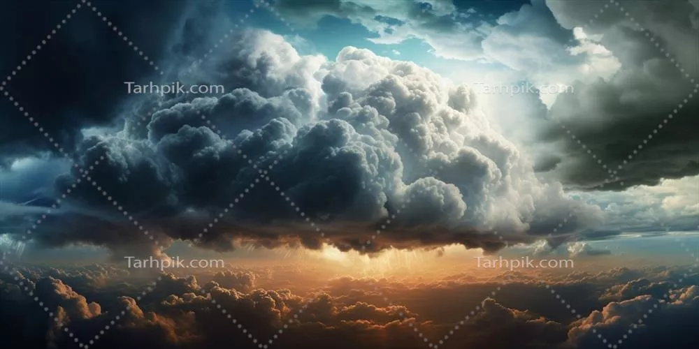 طوفان در اقیانوس با رعد و برق: پدیده‌ای طبیعی و خبرساز