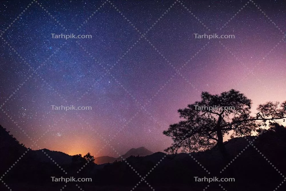 تجربه ای فوق العاده از بارش شهابی در زمستان و کوهستان های مه آلود