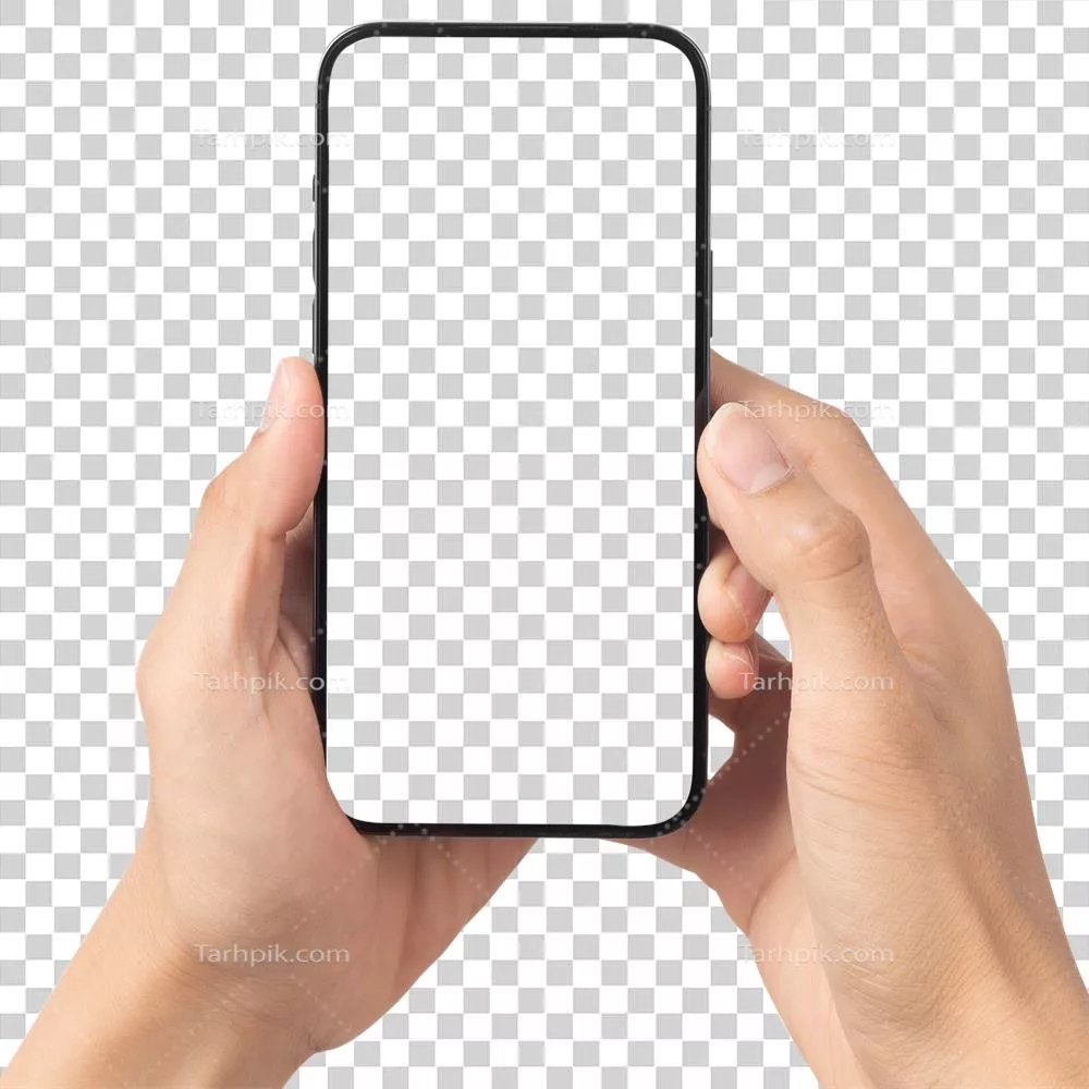 حمل کردن و استفاده از فایل برش خورده Mockup گوشی همراه