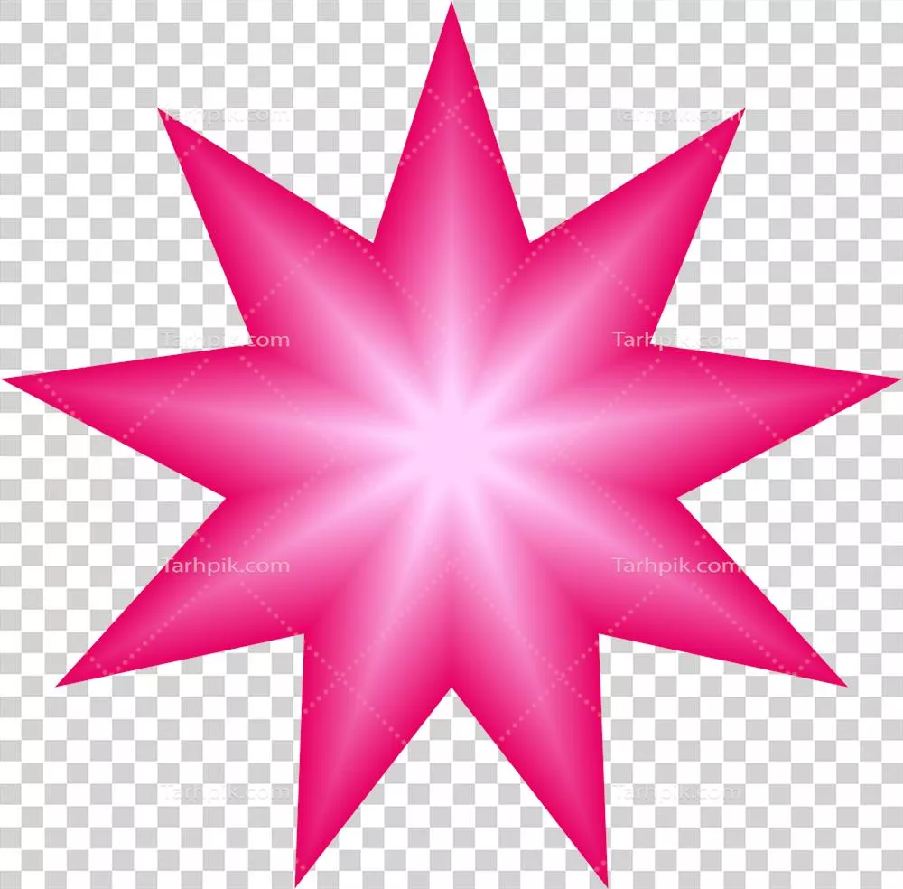 برچسب جشنواره با شکل ستاره و رنگ های درخشان برای تبلیغات ویژه