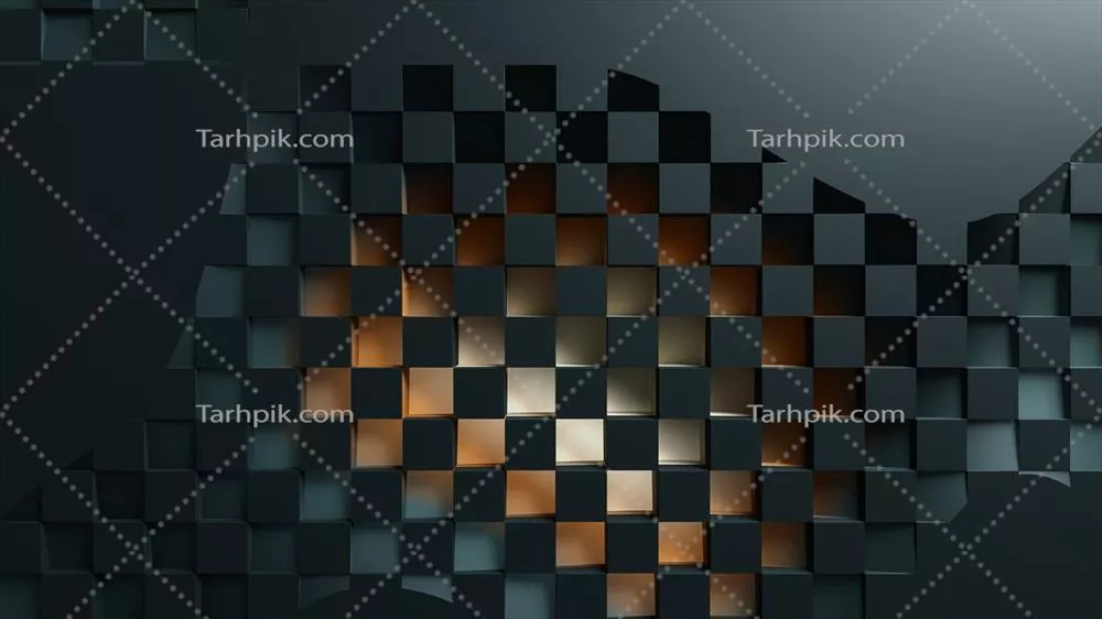 الگو و بافت انتزاعی سه بعدی برای پسزمینههای گرافیکی