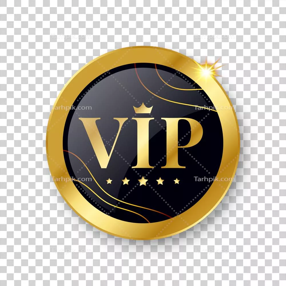 لوگوی نشان لوکس و VIP برای رویدادهای برجسته و منحصر به فرد