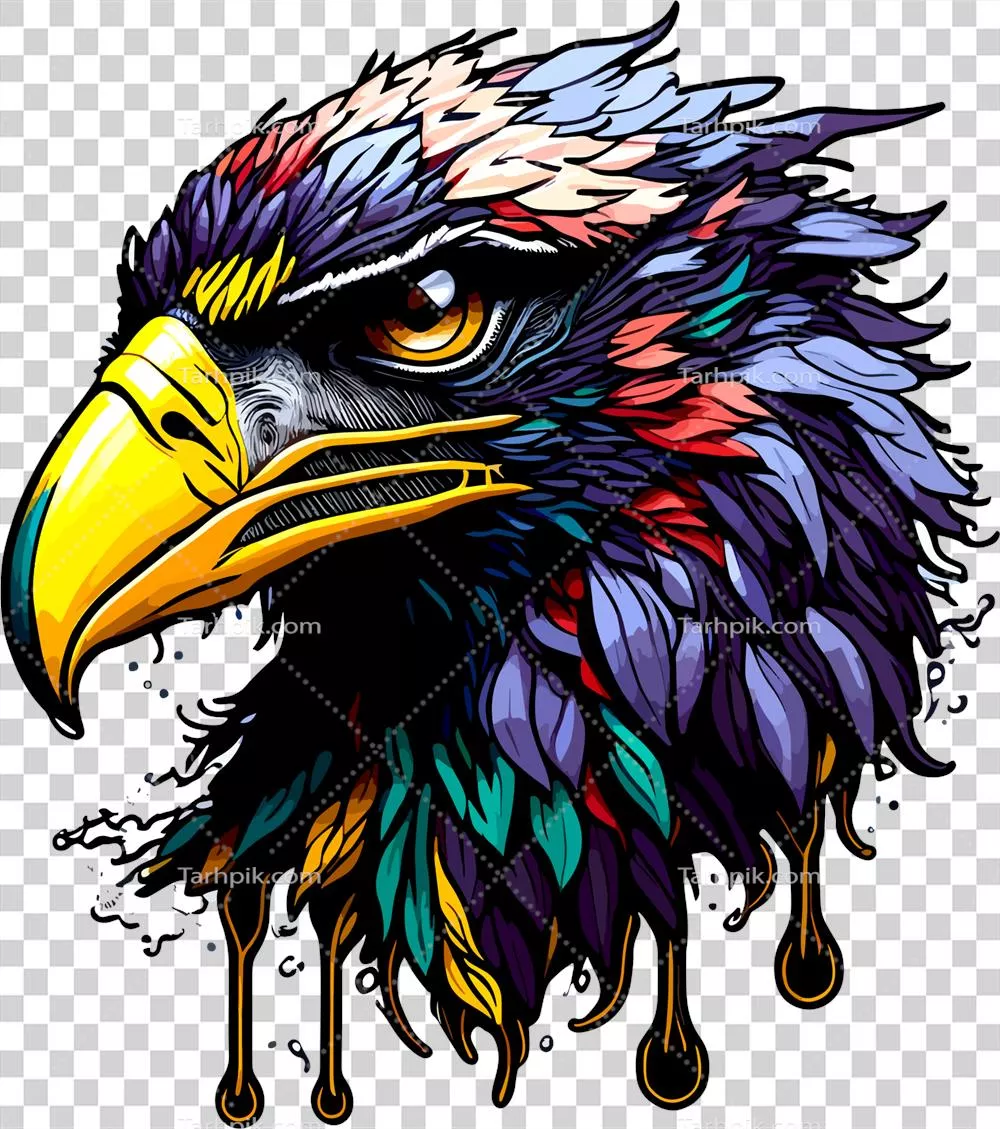 طراحی لوگوی سر عقاب با استفاده از هوش مصنوعی و تکنیکهای مولد