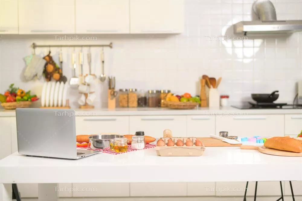 مواد لازم برای تهیه غذا و پخت پز در آشپزخانه منزل