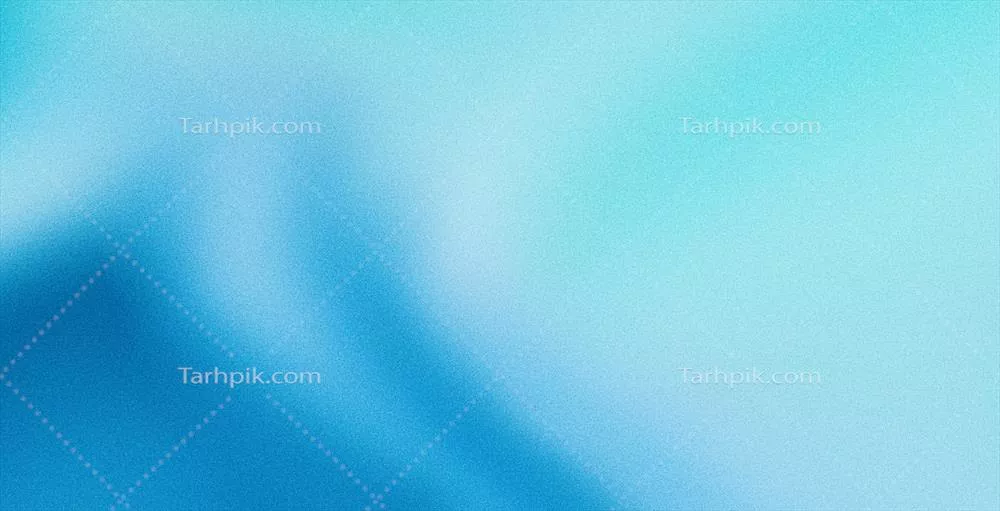 پسزمینه گرادیانت آبی روشن و سبز آبی با بافت دانهای مناسب برای طراحی بنر عریض وبسایت
