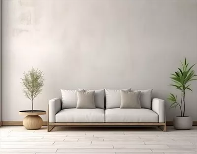 دکوراسیون معاصر و مدرن اتاق نشیمن خاکستری با مبلمان راحتی