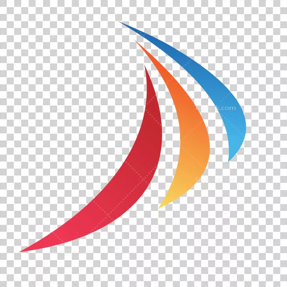 لوگوی رنگارنگ با شکل موج برای شرکت شما