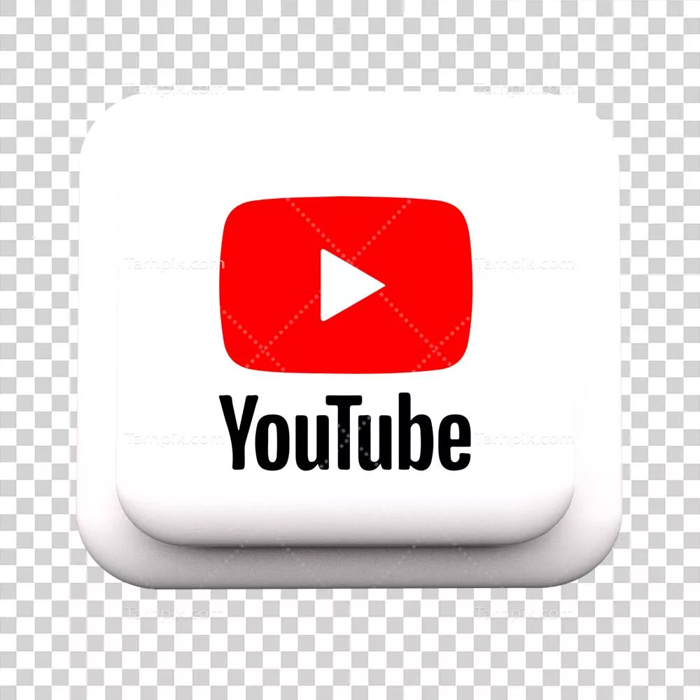 لوگوی یوتیوب با طراحی جسورانه و رنگ قرمز پررنگ