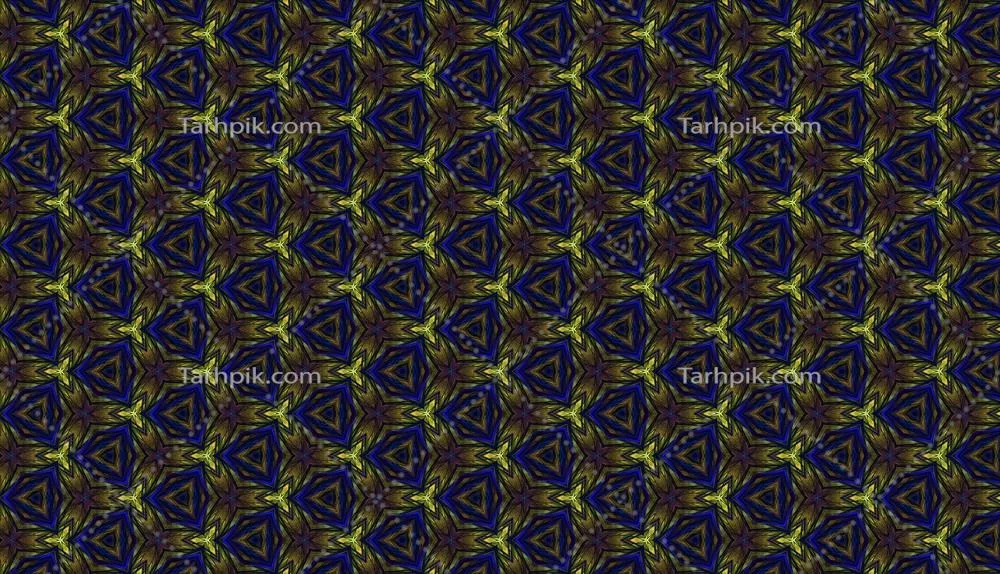 طراحی پس‌زمینه تکراری انتزاعی برای چاپ منسوجات و دکور با الگوی مونوکروم با کیفیت بالا