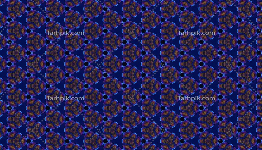 طراحی پس‌زمینه انتزاعی تکراری برای چاپ و دکور پارچه با الگوی تک‌رنگ و کیفیت بالا