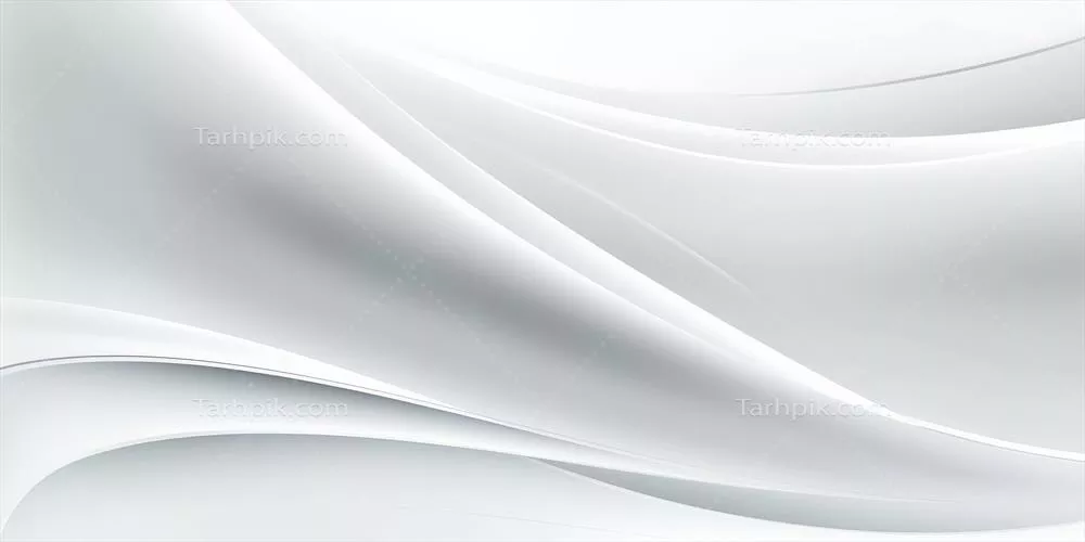 الگوی منحنی انتزاعی با گرادیان سفیدی زیبا و مدرن