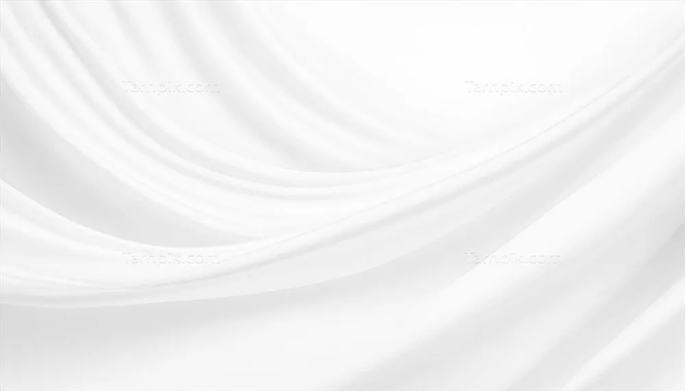 پسزمینه تجریدی سفید با امواج ملایم و روان به نمایش درآمده