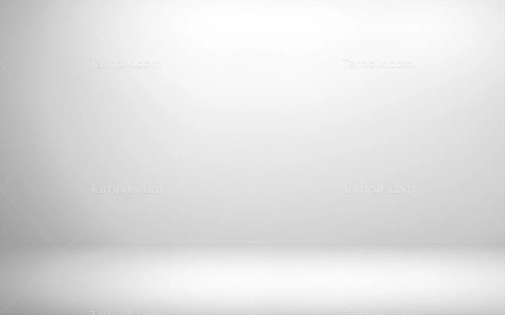 محیط نمایشی خالی با دیوار خاکستری تیره و پسزمینه انتزاعی با گرادیان