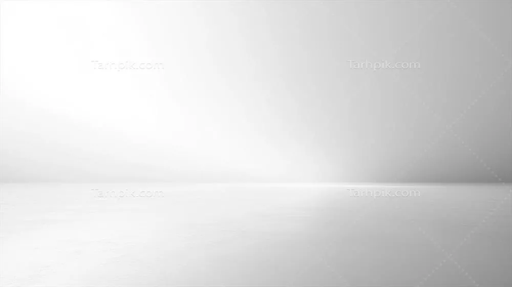 پسزمینه استودیویی سفید با نورپردازی ملایم برای عکاسی