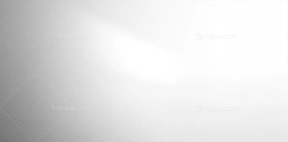 پس‌زمینه‌ای با بافت سفید و منبع نوری در گوشه بالا سمت راست