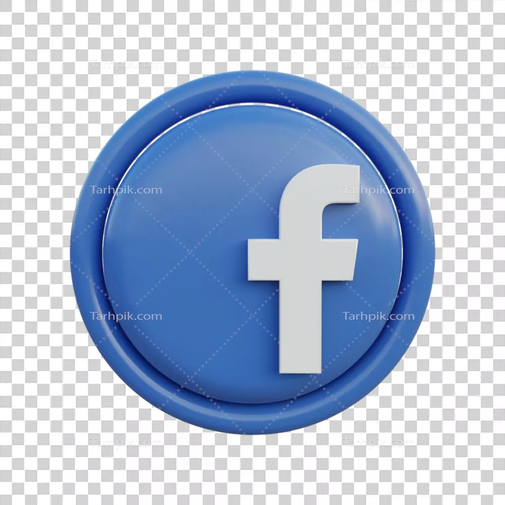 آیکن های ۳ بعدی شبکه اجتماعی Facebook با طراحی زیبا و جذاب