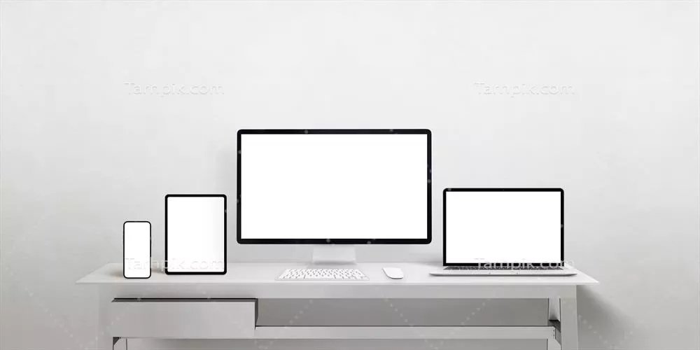 صفحات وب و اپلیکیشن‌های پاسخگو با نمایشگرهای جداگانه در اندازه‌های مختلف