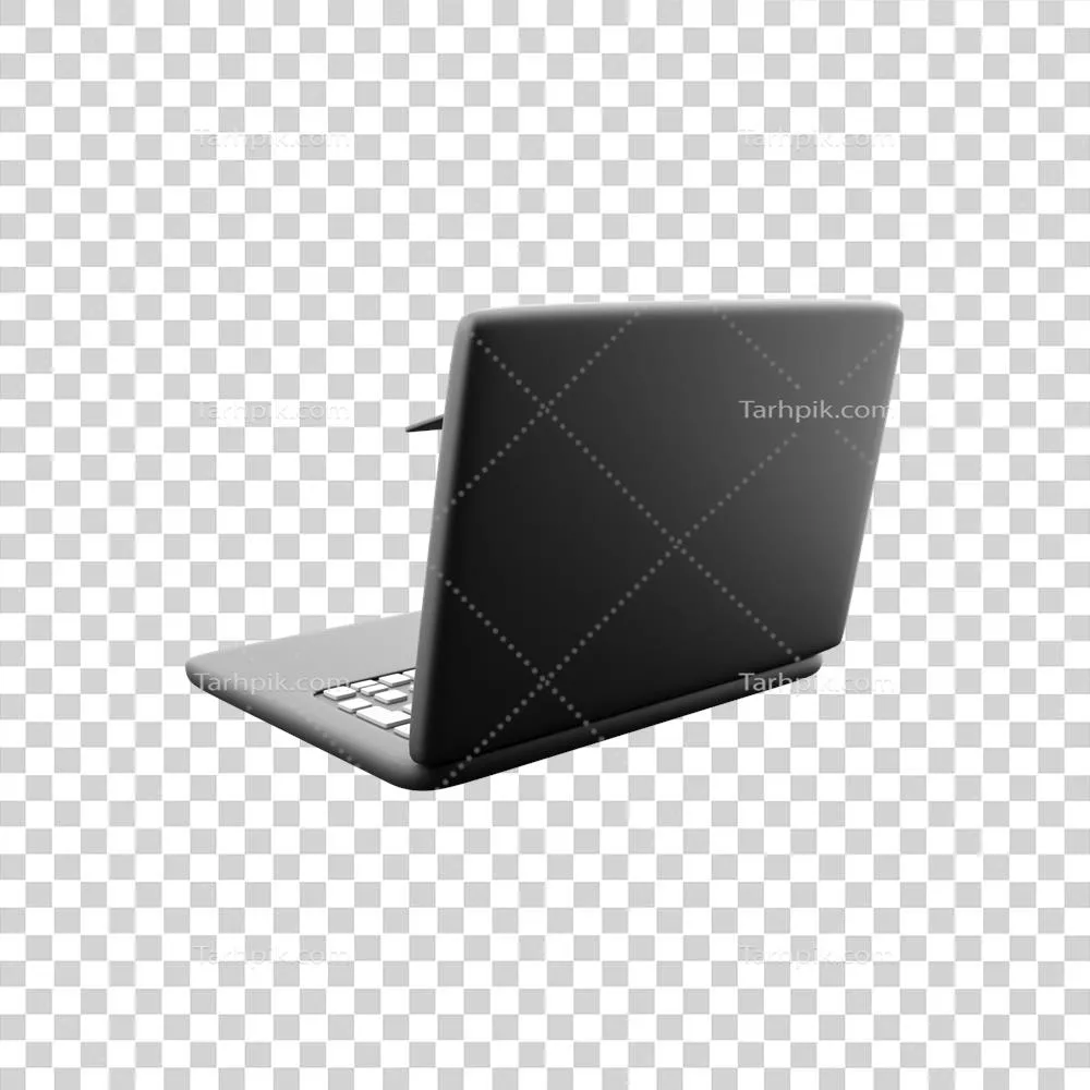 تصویر سه‌بعدی لپ‌تاپ و کلاه فارغ‌التحصیلی برای الهام در زمینه تحصیل