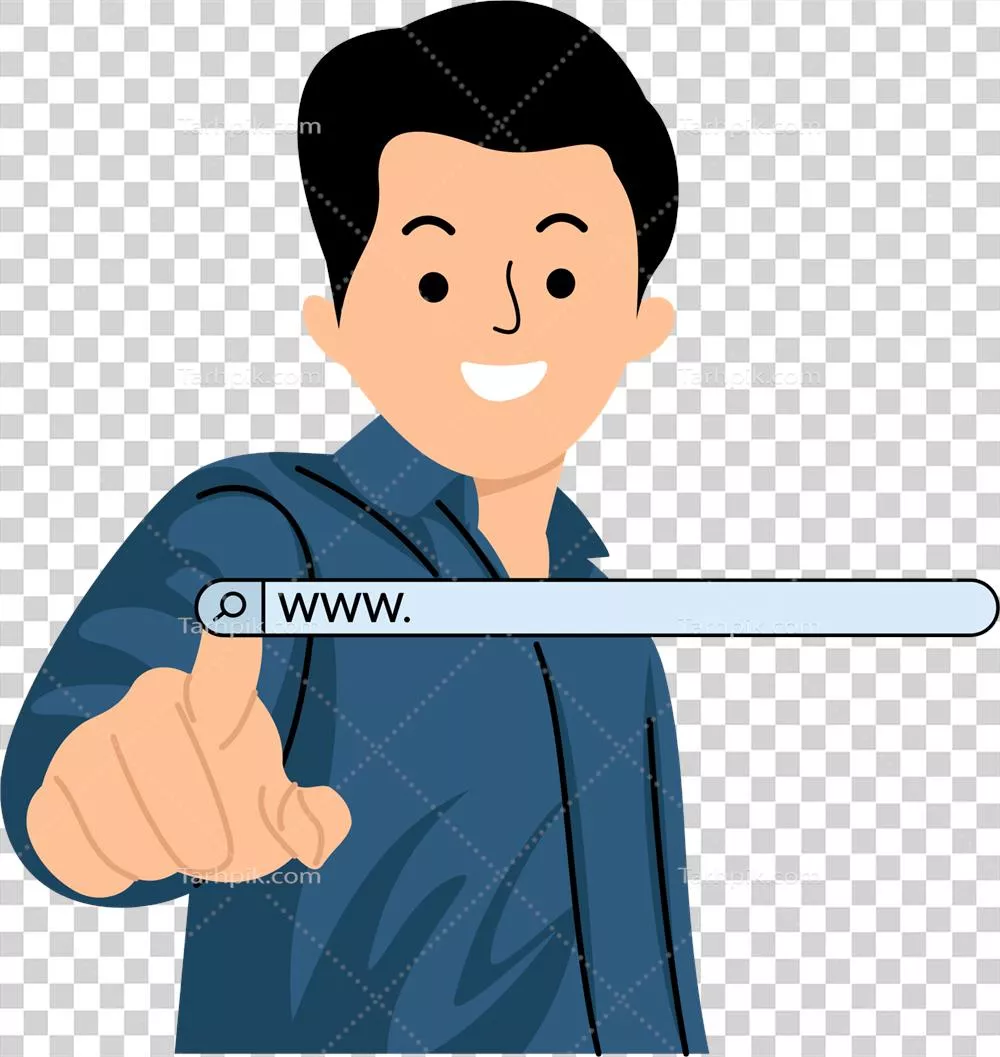 دسترسی به صفحه اصلی اینترنت بر روی صفحه نمایش لمسی کامپیوتر
