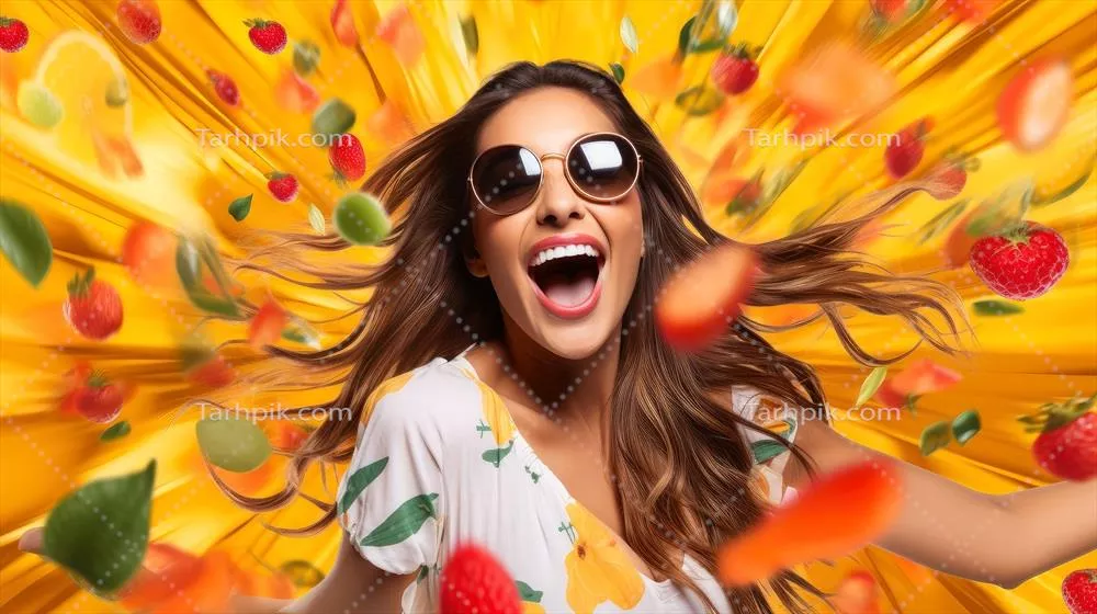 تصویرسازی مفهومی از زندگی جوانان شاد و راضی در پس‌زمینه‌ای مبهم با خلاقیت هوش مصنوعی