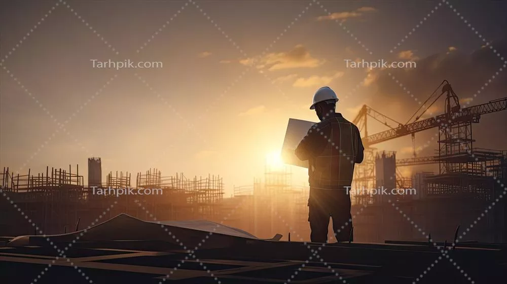 بررسی و ارزیابی توسط یک مهندس عمران در محل ساخت و ساز