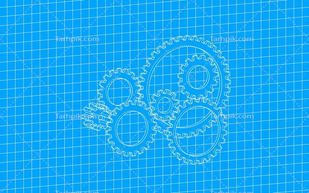 طراحی دنده با الگوی نقشهکشی: الگوی شبکهای و تصویر رستری