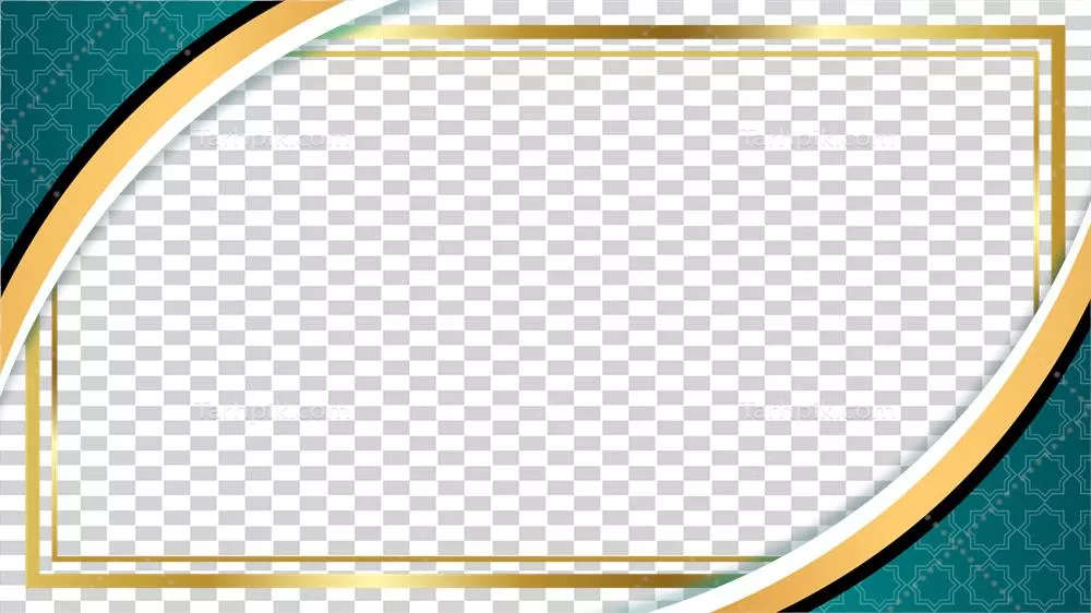 گواهی فارغالتحصیلی با حاشیه آبی و طلایی به سبک مدرن و شیک